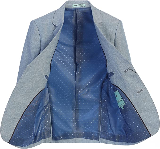 Boys Linen Blazer Jacket