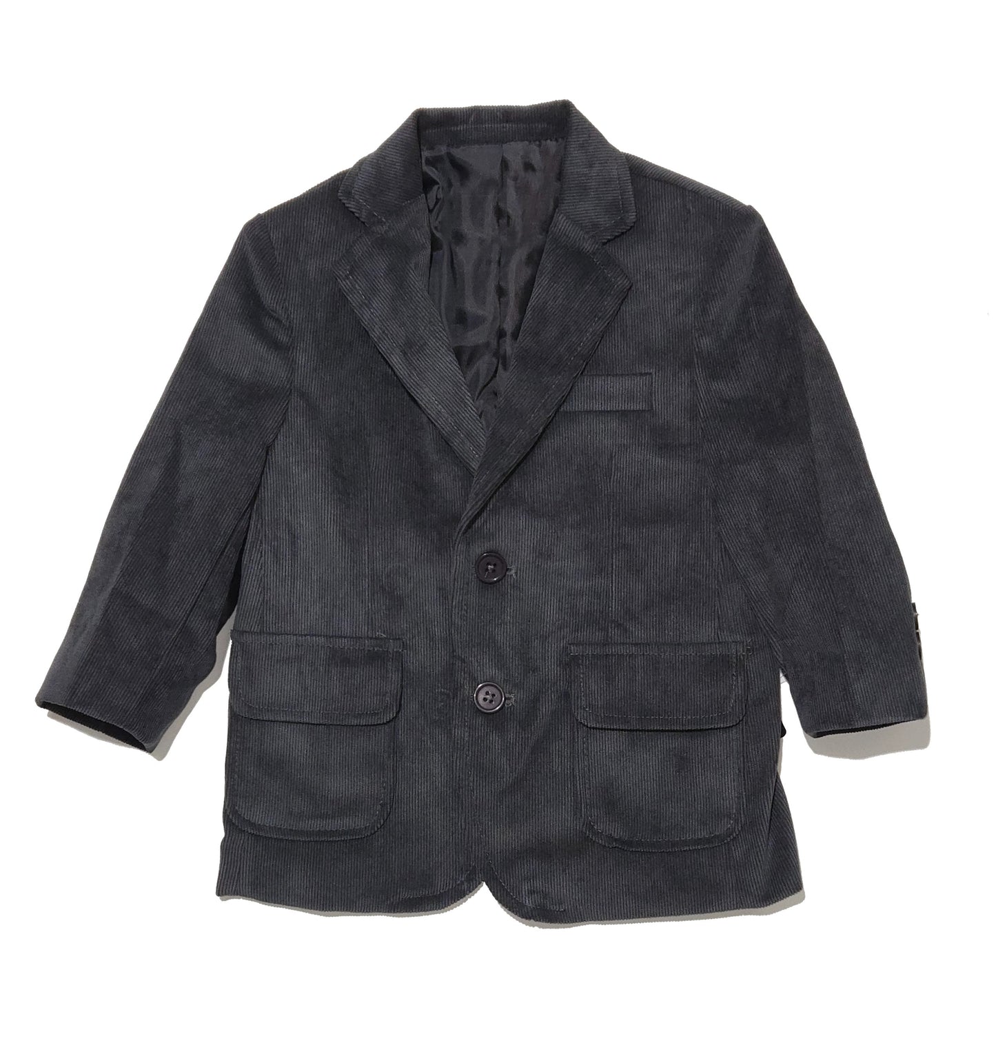 Boys' Corduroy Blazer Jacket with Elbow Patches