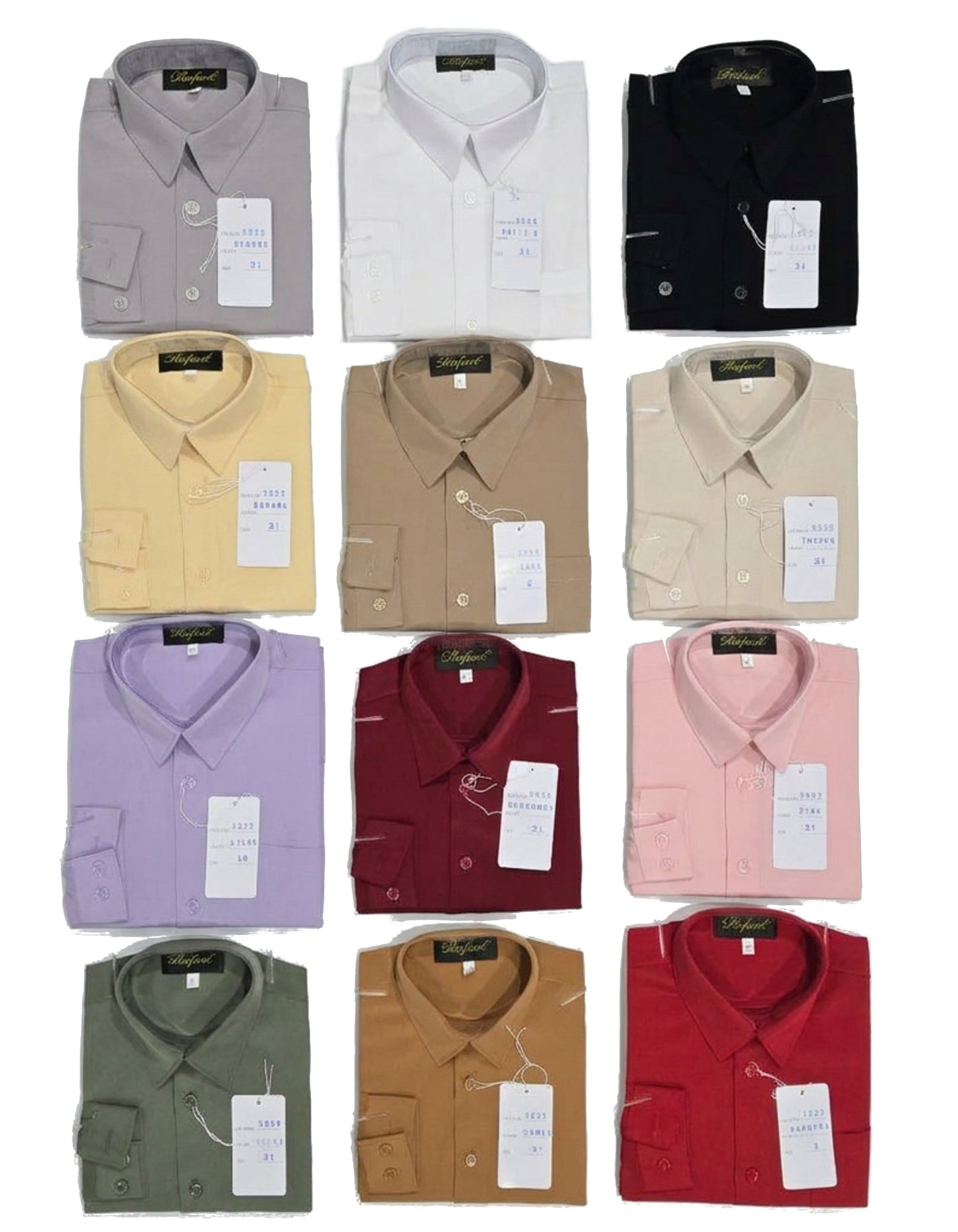 Dress Shirt Boys & Toddler Microfiber Dress Shirts (Sizes 2T-16) | Style S125