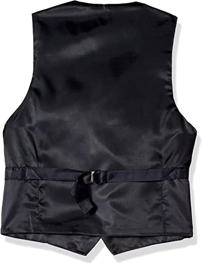 Boy's Formal 2 -Piece Suit Vest - Black